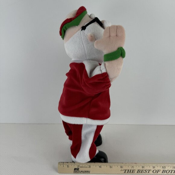 Tekky Toy Dance Now Santa Hip Swinging Santa Claus Singing Dancing Plush Toy 15" - Picture 10 of 15